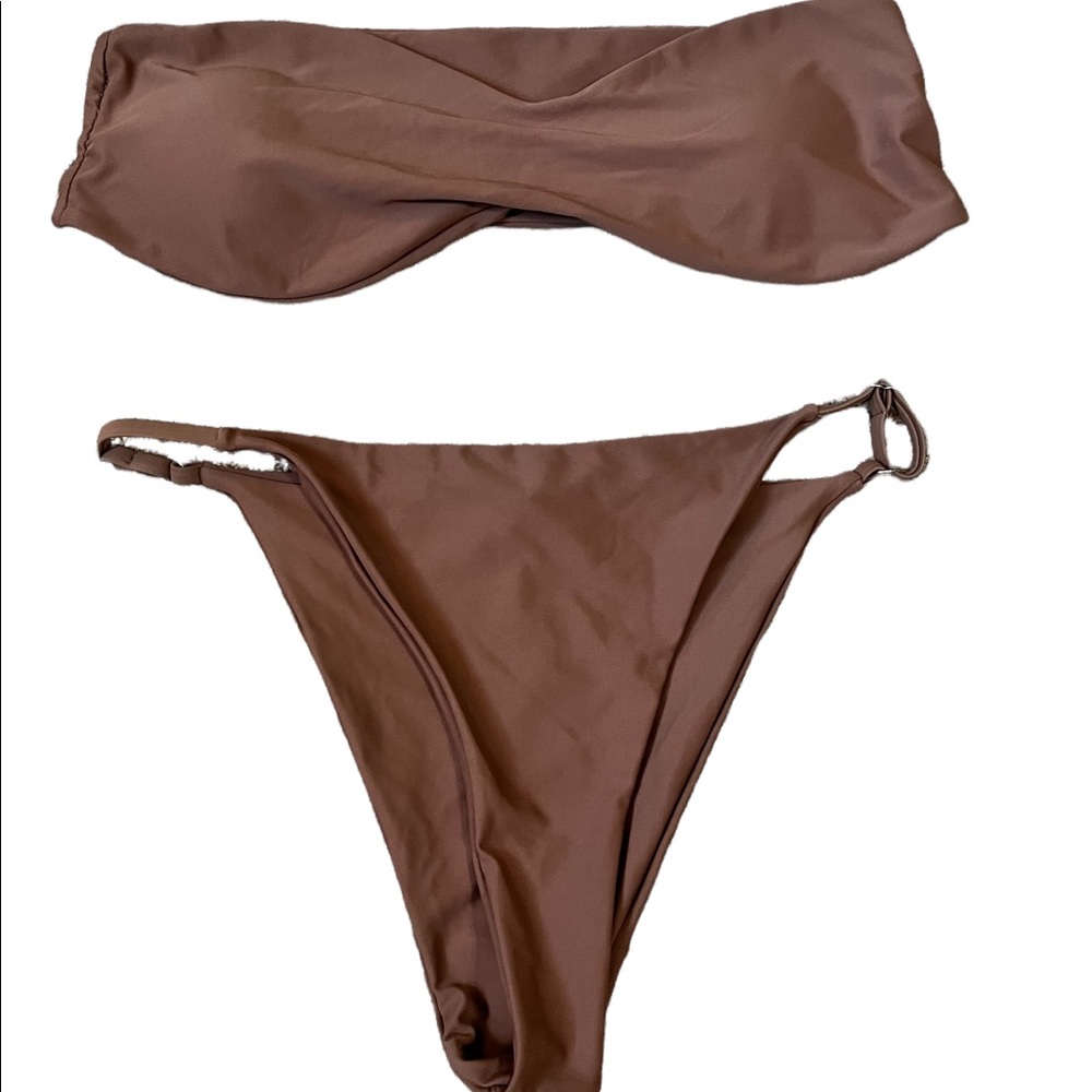 Bandeau Top Bikini Set
